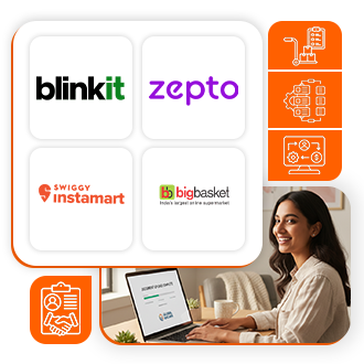 Quick commerce onboarding