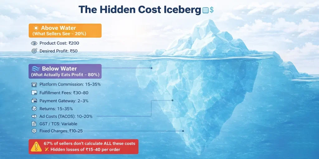 hidden factor which determine the prices of the product on flipkart, amazon, meesho