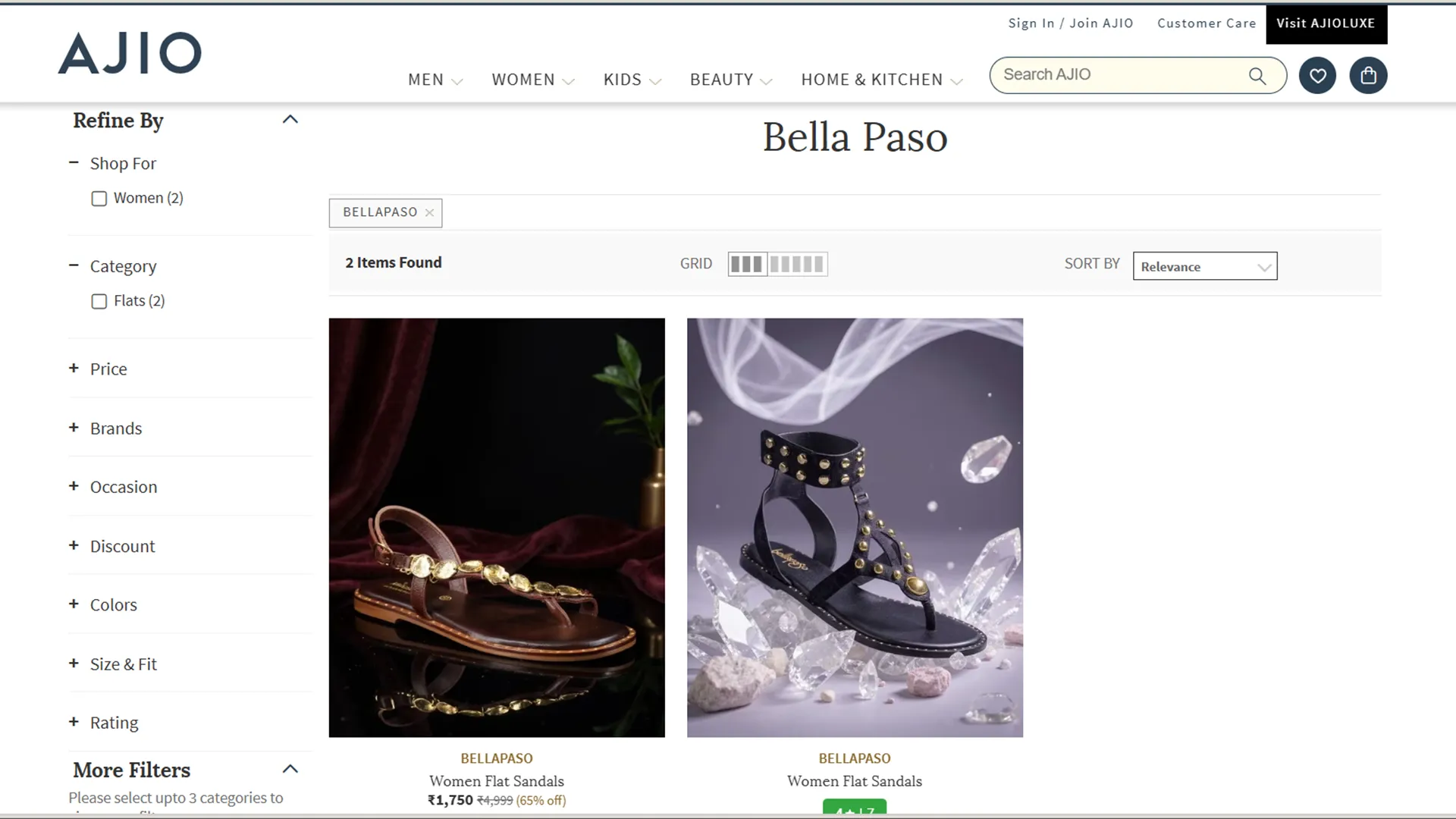 Bellapaso — Live on Ajio